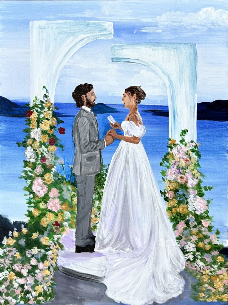 wedding painter italy